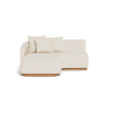 Como Curved Chaise Left