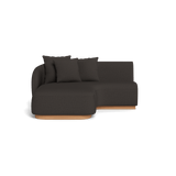 Como Curved Chaise Left