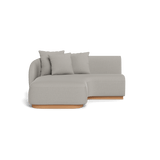 Como Curved Chaise Left