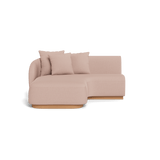 Como Curved Chaise Left