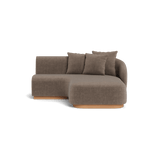 Como Curved Chaise Right