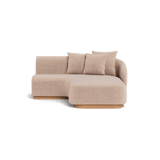 Como Curved Chaise Right