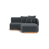 Como Curved Chaise Right