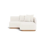 Como Curved Chaise Right