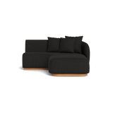 Como Curved Chaise Right