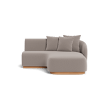 Como Curved Chaise Right