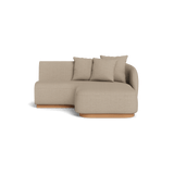 Como Curved Chaise Right