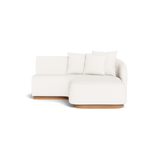 Como Curved Chaise Right