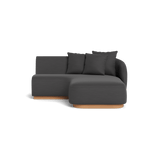 Como Curved Chaise Right