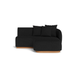 Como Curved Chaise Right