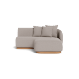 Como Curved Chaise Right