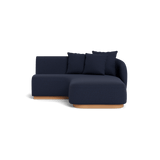 Como Curved Chaise Right