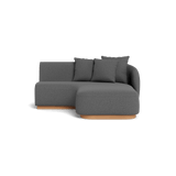 Como Curved Chaise Right