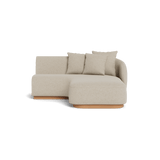 Como Curved Chaise Right