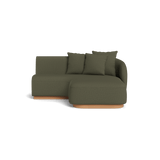 Como Curved Chaise Right