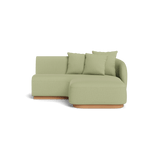 Como Curved Chaise Right