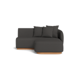 Como Curved Chaise Right