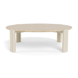 Cove Aluminum Round Coffee Table