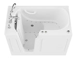 ANZZI Coupe Series 29 in. x 52 in. Quick Fill Walk-In Air Tub in White