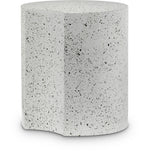 Dimple - End Table - Terazzo Finish