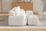 NEXO 135" 4-Seater Sofa with 2 Ottomans