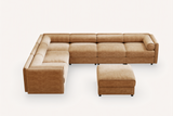 HARMONY 142" 6-Seater Sectional Sofa with Arm
