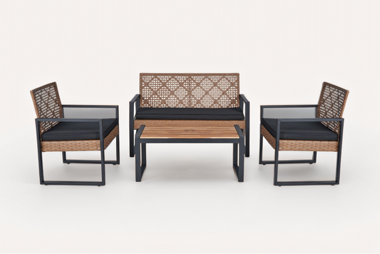 ARVEN Outdoor 4-Piece Patio Furniture Set