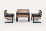 ARVEN Outdoor 4-Piece Patio Furniture Set