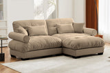 CLOUDIES 94" Loveseat with 1 Ottoman