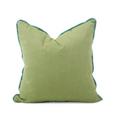 20 x 20 Outdoor Pillow with Dec Cord- Seascape Moss- Poly Insert
