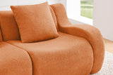 ROMA 82.7" Loveseat with 1 Ottoman