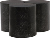 Dimple - 3 Piece Modular Coffee Table - Terazzo Finish