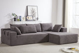 NOUVA 108" Chenille Right Chaise Sectional