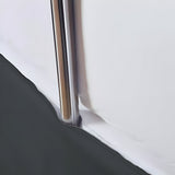 400TC Cotton Sateen Detachable Wrap Around Tailored Bed Skirt