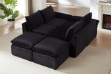 DERVAL 101" 6-Seater Sofa