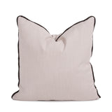 20 x 20 Outdoor Pillow with Dec Cord- Seascape Sand- Poly Insert