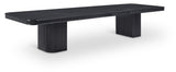 Mohari - Solid Wood And Oak Veneer 112" / 160" Dining Table