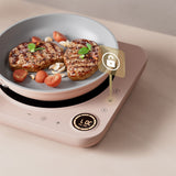 Ciarra Donut Portable Induction Cooktop, 1500W Electric Countertop Burner | Sakura Candy