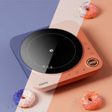 Ciarra Donut Portable Induction Cooktop, 1500W Electric Countertop Burner | Midnight Dream