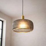 Dune Pendant Lamp - Black Sprayed and Gold