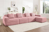 MARTHA 153" 4-Seater Sofa with 1 Ottoman