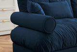CLOUDIES 134" 3 Seater Sofa with 2 Ottomans
