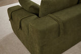 NOUVA 108" Chenille Left Chaise Sectional