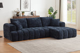 ELARA 108" Chenille Right Chaise Sofa