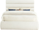 Adam - Boucle Fabric Bed With 52" Headboard