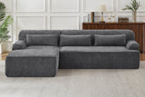 ZELAR 102" Chenille Left Chaise Sofa