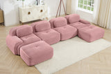 MIA 152'' 4-Seater Sofa with 2 Ottomans