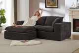 ZORVA 78" Loveseat with 1 Ottoman