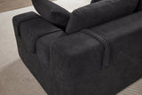 NOUVA 108" Chenille Left Chaise Sectional