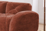 MYLO 140" 4-Seater Sofa with 2 Ottomans